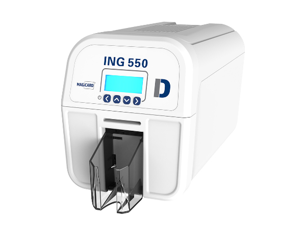 ING550D證卡打印機 質保3年 員工卡會員卡學生證工作證制卡機